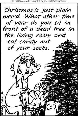 Maxine at Christmas
