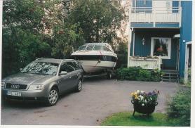 Boat coming out of the water