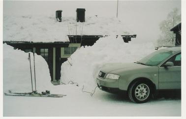 Real winter in Hemavan